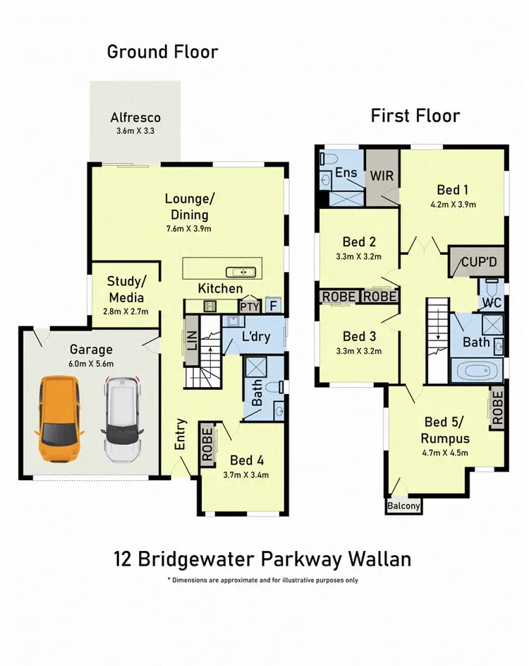 Floorplan of Homely house listing, 12 Bridgewater Parkway, Wallan VIC 3756