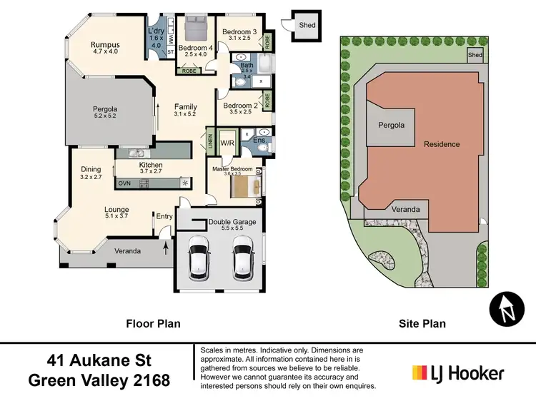 Floorplan of Homely house listing, 41 Aukane Street, Green Valley NSW 2168