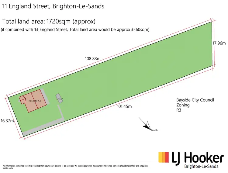 Floorplan of Homely house listing, 11 England Street, Brighton-Le-Sands NSW 2216
