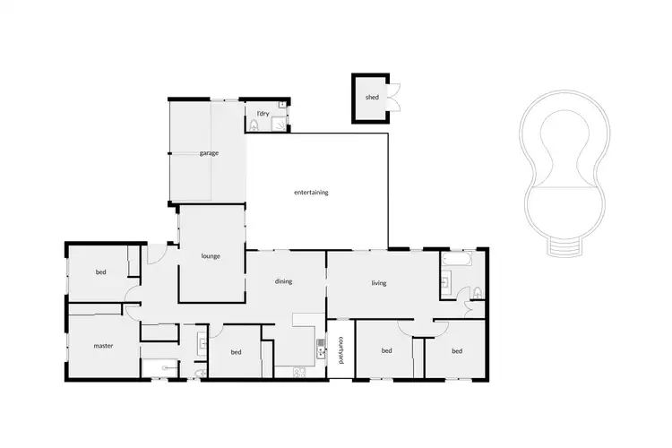 Floorplan of Homely house listing, 3 Iona Close, Edge Hill QLD 4870