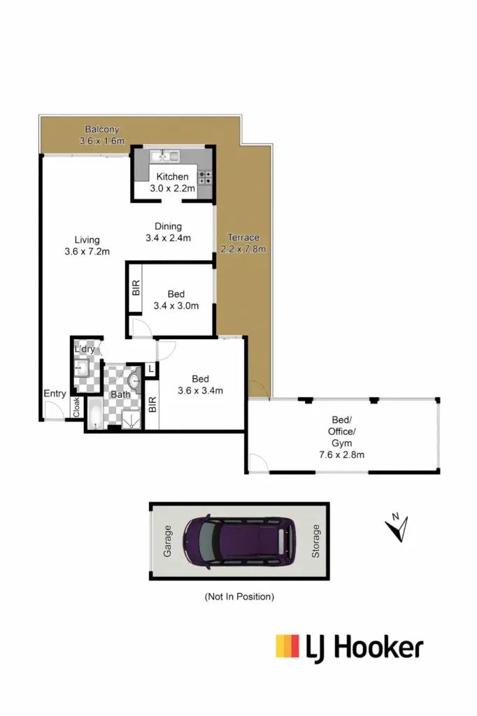 Floorplan of Homely unit listing, 1/300A Burns Bay Road, Lane Cove NSW 2066