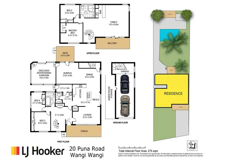 Floorplan of Homely house listing, 20 Puna Road, Wangi Wangi NSW 2267