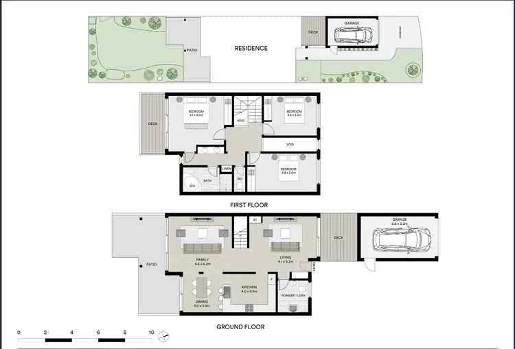Floorplan of Homely townhouse listing, 7/3 Shearwater Place, Korora NSW 2450