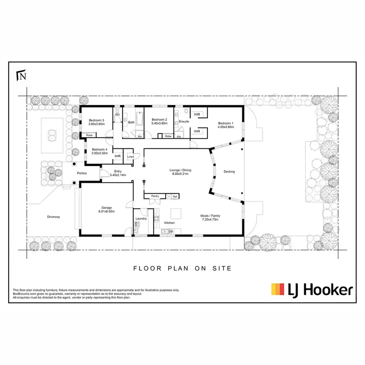 Floorplan of Homely house listing, 18 Santander Crescent, Point Cook VIC 3030