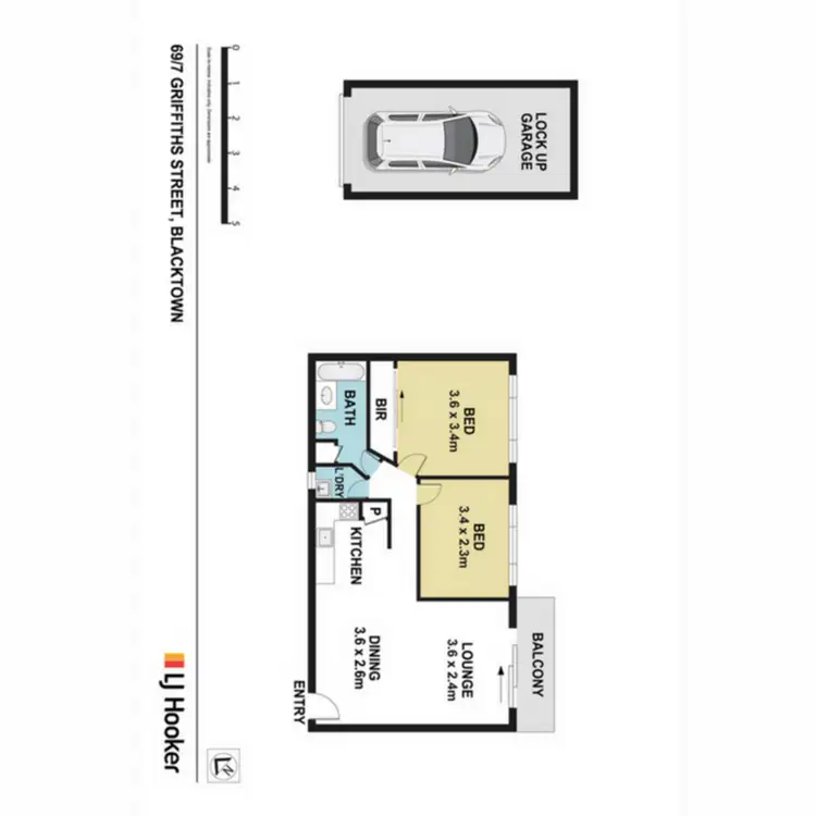 Floorplan of Homely unit listing, 69/7 Griffiths Street, Blacktown NSW 2148