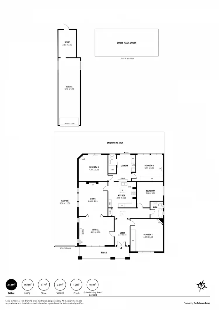 Floorplan of Homely house listing, 12 Glengyle Street, Woodville North SA 5012