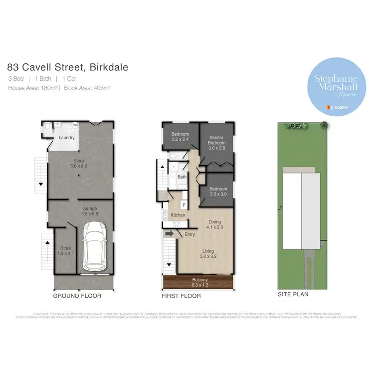 Floorplan of Homely house listing, 83 Cavell Street, Birkdale QLD 4159