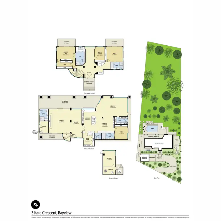 Floorplan of Homely house listing, 3 Kara Crescent, Bayview NSW 2104