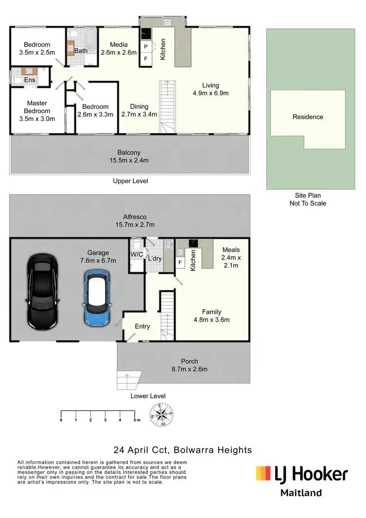 Floorplan of Homely house listing, 24 April Circuit, Bolwarra Heights NSW 2320