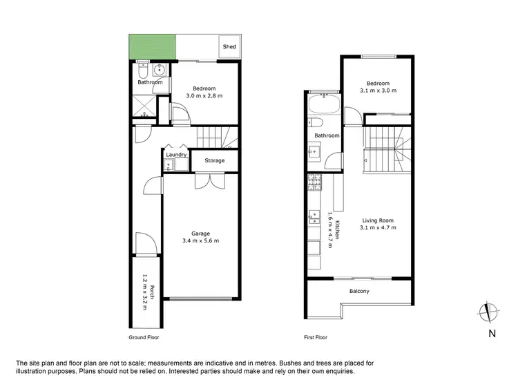 Floorplan of Homely townhouse listing, 3/11 Allandale Road, Boronia VIC 3155