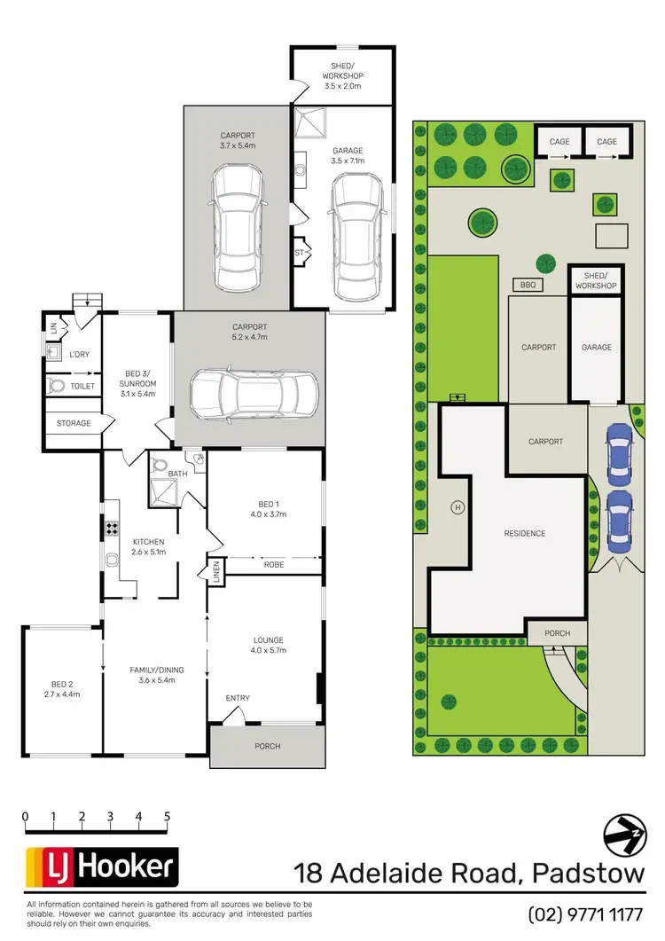 Floorplan of Homely house listing, 18 Adelaide Road, Padstow NSW 2211