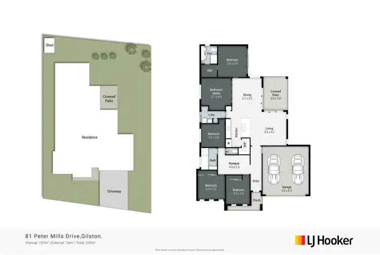 Floorplan of Homely house listing, 81 Peter Mills Drive, Gilston QLD 4211