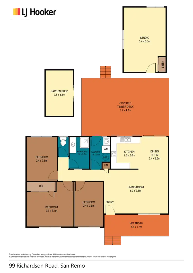 Floorplan of Homely house listing, 99 Richardson Road, San Remo NSW 2262