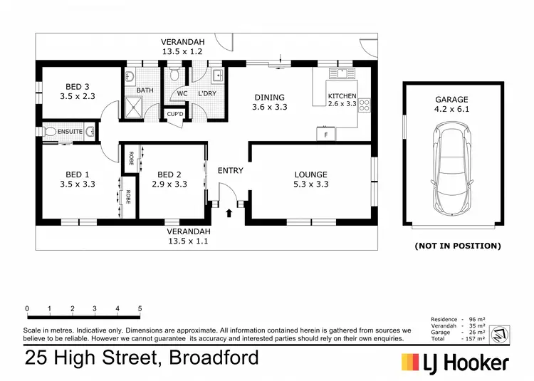 Floorplan of Homely house listing, 25 High Street, Broadford VIC 3658