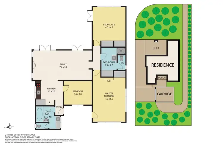 Floorplan of Homely house listing, 2 Prince Street, Inverloch VIC 3996