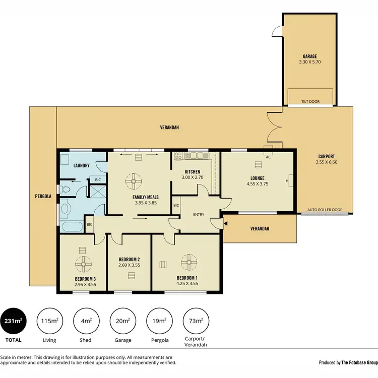 Floorplan of Homely house listing, 353 Salisbury Highway, Parafield Gardens SA 5107