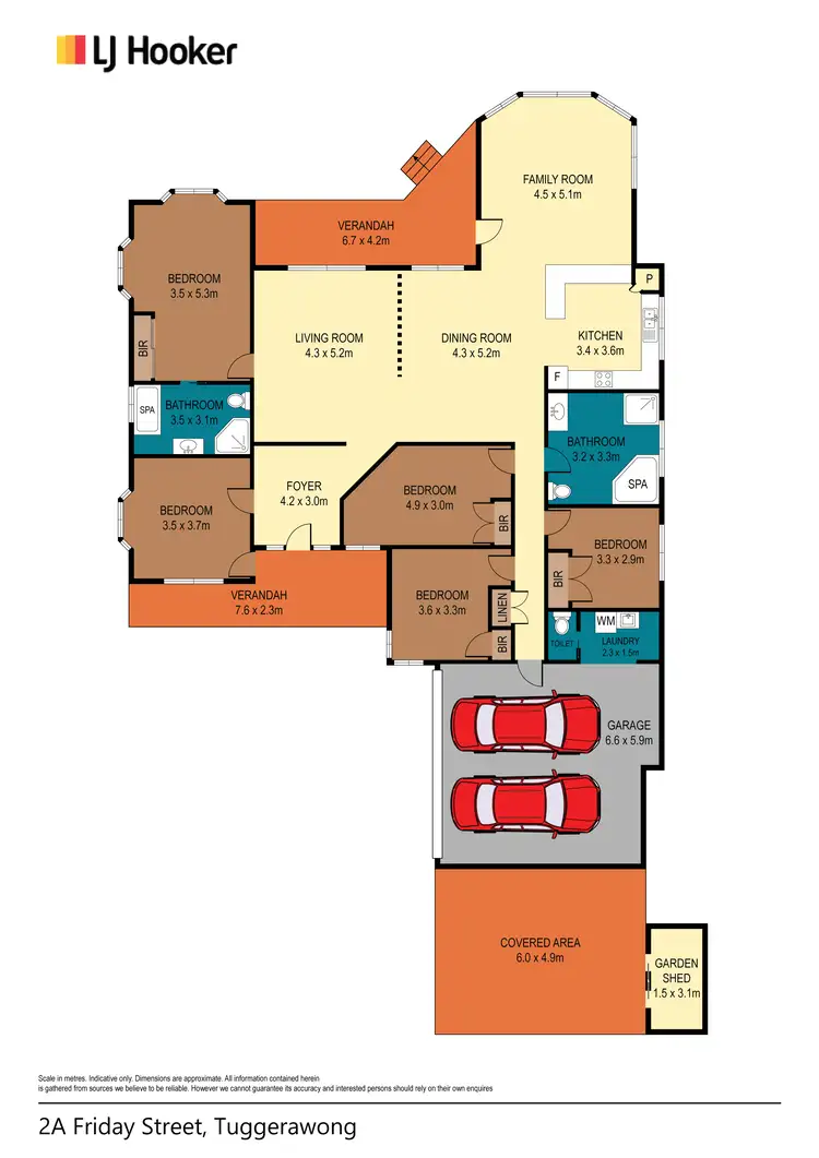 Floorplan of Homely house listing, 2A Friday Street, Tuggerawong NSW 2259