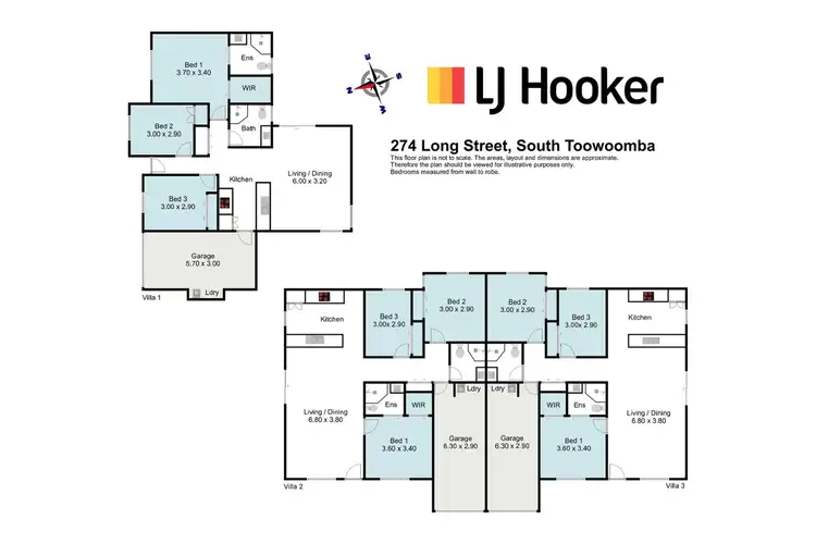 Floorplan of Homely block of units listing, 274 Long Street, South Toowoomba QLD 4350