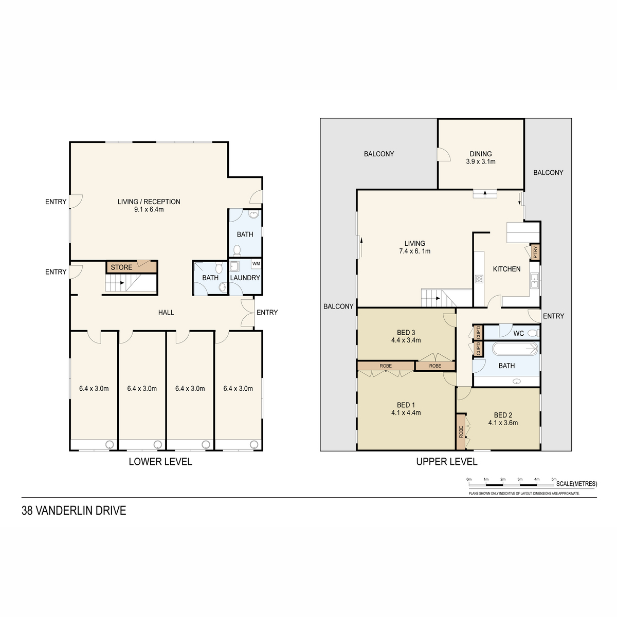 Floorplan of Homely house listing, 38 Vanderlin Drive, Wagaman NT 810