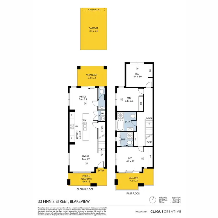 Floorplan of Homely house listing, 33 Finnis Street, Blakeview SA 5114