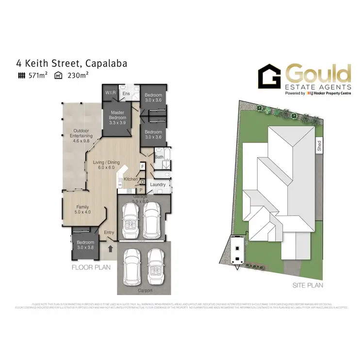 Floorplan of Homely house listing, 4 Keith Street, Capalaba QLD 4157