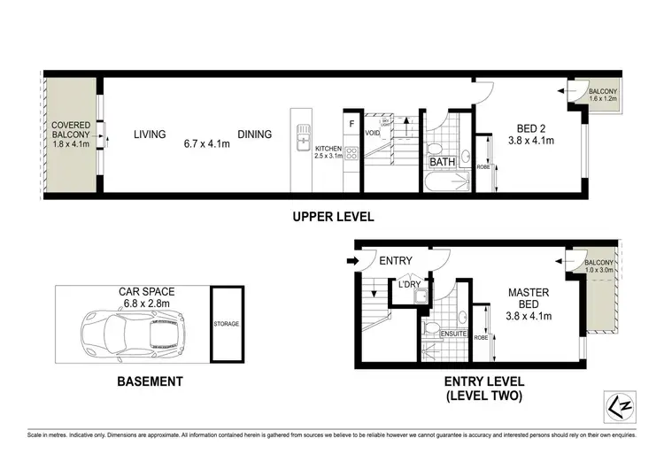 Floorplan of Homely apartment listing, 24/9 William Street, Randwick NSW 2031