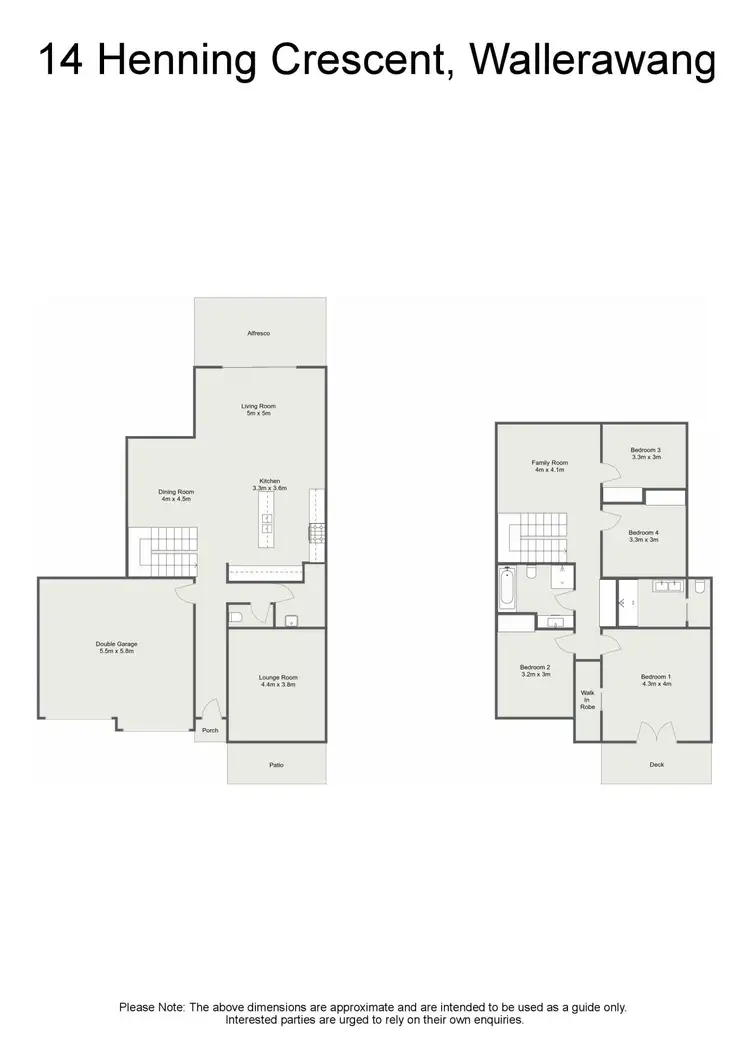 Floorplan of Homely house listing, 14 Henning Crescent, Wallerawang NSW 2845