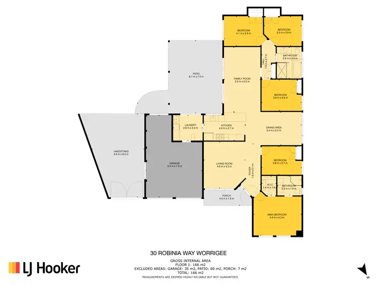 Floorplan of Homely house listing, 30 Robinia Way, Worrigee NSW 2540