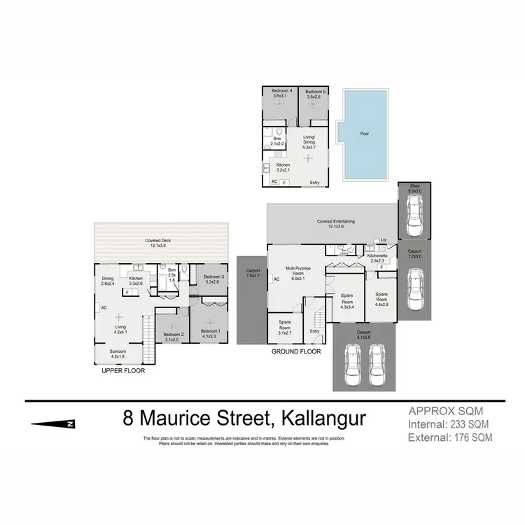 Floorplan of Homely house listing, 8 Maurice Street, Kallangur QLD 4503