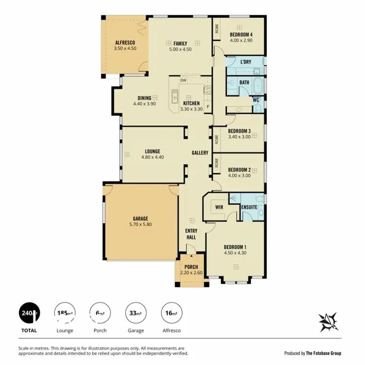 Floorplan of Homely house listing, 18 Caswell Circuit, Mawson Lakes SA 5095