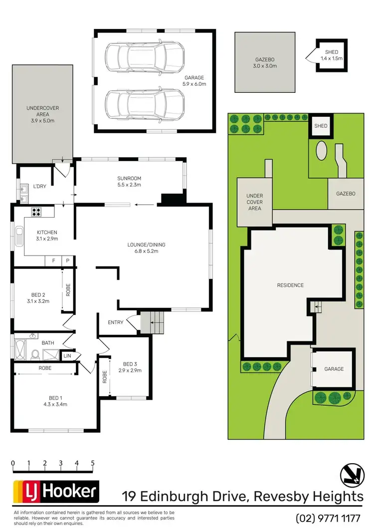 Floorplan of Homely house listing, 19 Edinburgh Drive, Revesby Heights NSW 2212