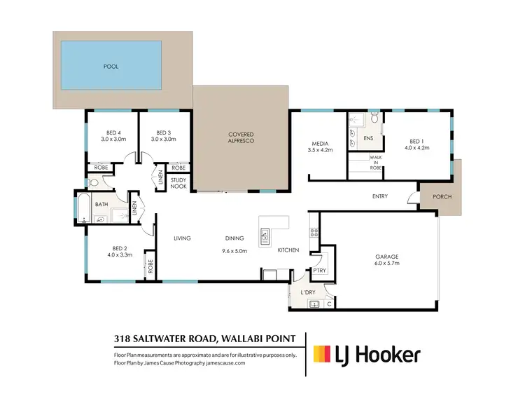 Floorplan of Homely house listing, 318 Saltwater Road, Wallabi Point NSW 2430