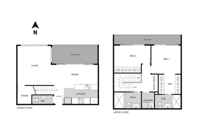 Floorplan of Homely apartment listing, 7/1 Anthony Rolfe Avenue, Gungahlin ACT 2912