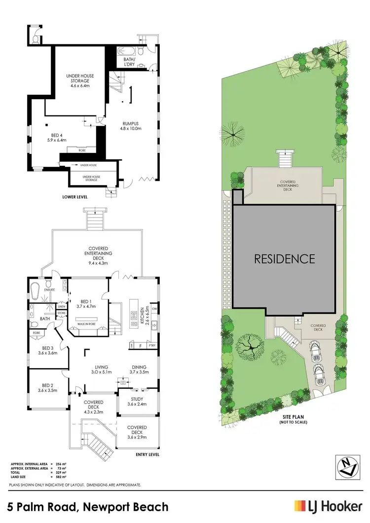 Floorplan of Homely house listing, 5 Palm Road, Newport NSW 2106
