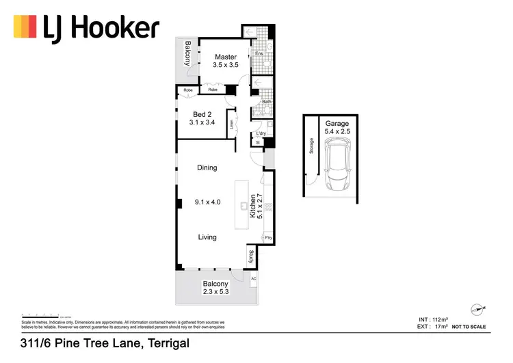 Floorplan of Homely unit listing, 311/6 Pine Tree Lane, Terrigal NSW 2260