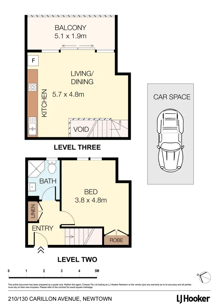 Floorplan of Homely apartment listing, 210/130 Carillon Avenue, Newtown NSW 2042