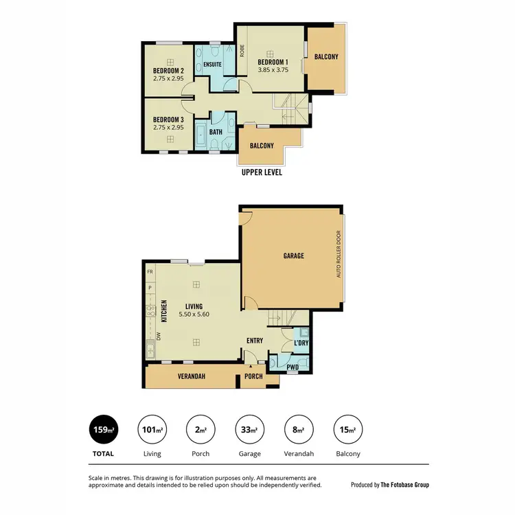Floorplan of Homely house listing, 2/1 Emperor Way, Munno Para SA 5115