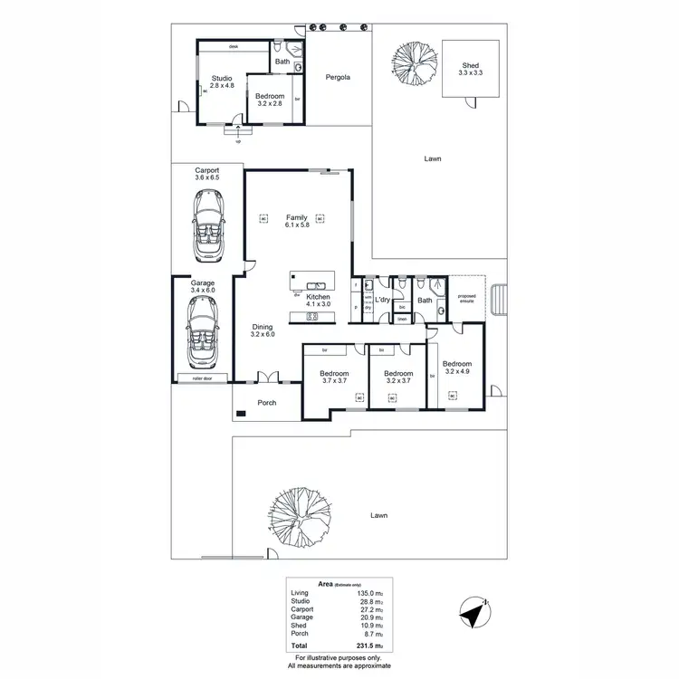 Floorplan of Homely house listing, 15 Moresby Street, Lockleys SA 5032