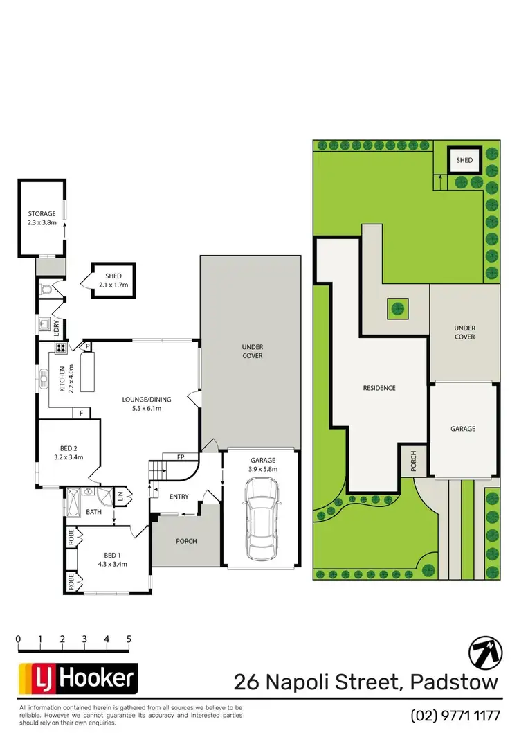 Floorplan of Homely house listing, 26 Napoli Street, Padstow NSW 2211