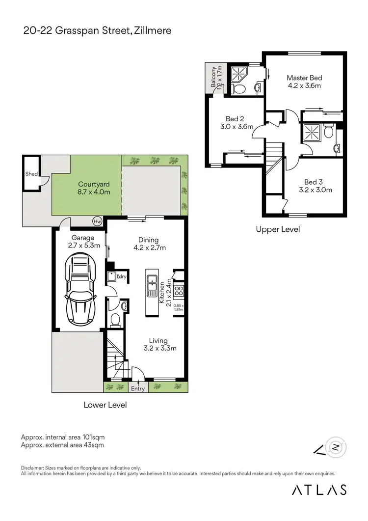 Floorplan of Homely townhouse listing, 20/22 Grasspan Street, Zillmere QLD 4034