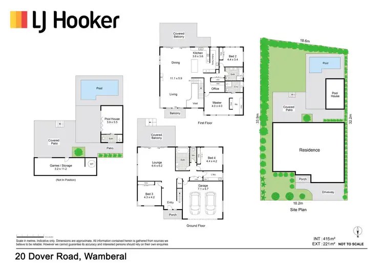 Floorplan of Homely house listing, 20 Dover Road, Wamberal NSW 2260