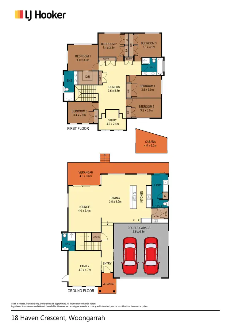 Floorplan of Homely house listing, 18 Haven Crescent, Woongarrah NSW 2259