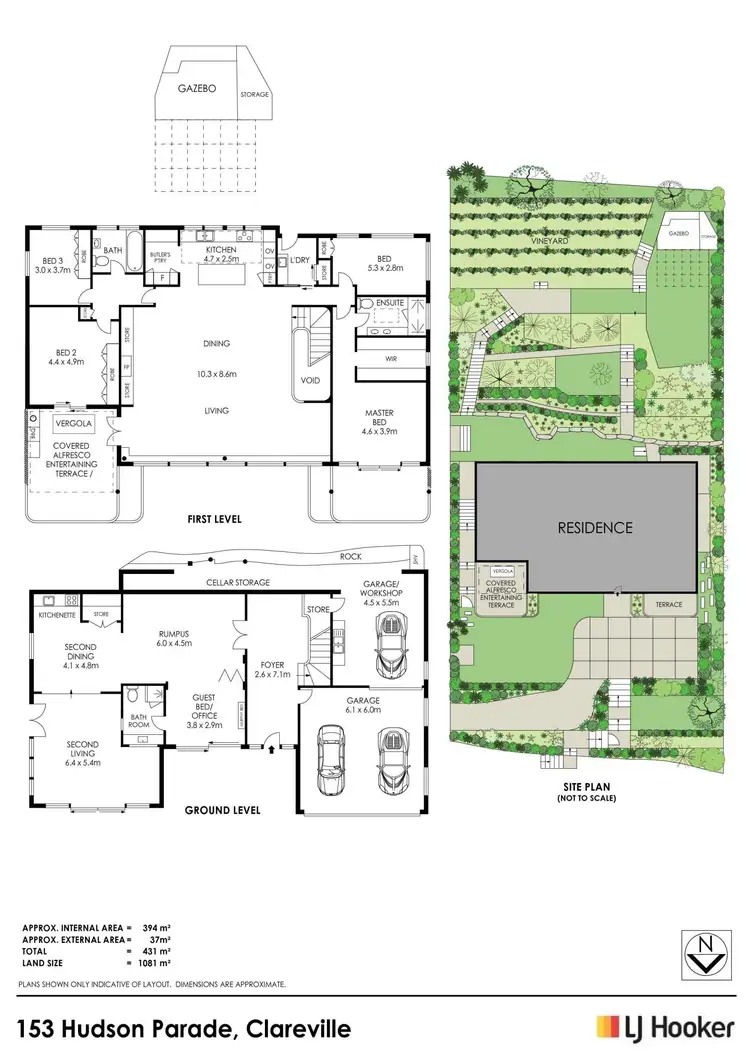 Floorplan of Homely house listing, 153 Hudson Parade, Avalon Beach NSW 2107