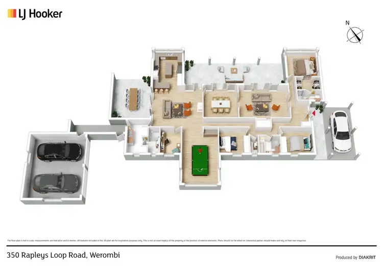 Floorplan of Homely house listing, 350 Rapleys Loop Road, Werombi NSW 2570