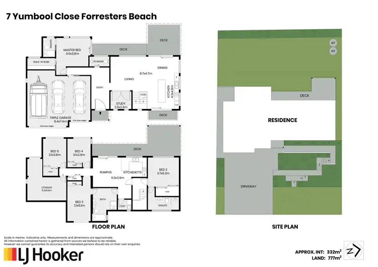 Floorplan of Homely house listing, 7 Yumbool Close, Forresters Beach NSW 2260