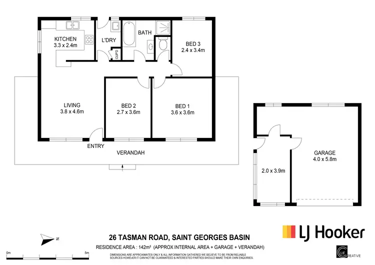 Floorplan of Homely house listing, 26 Tasman Road, St Georges Basin NSW 2540