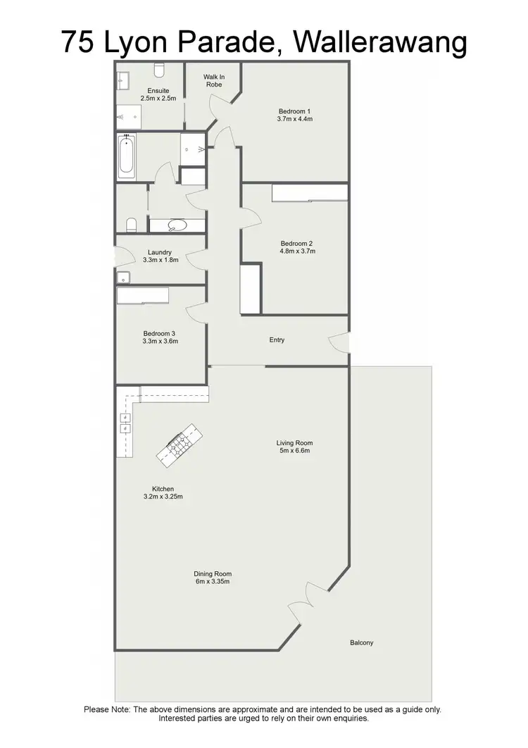 Floorplan of Homely house listing, 75 Lyon Parade, Wallerawang NSW 2845