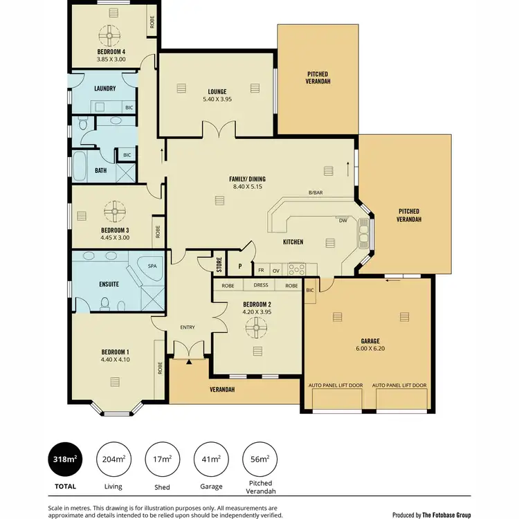 Floorplan of Homely house listing, 21 Silcock Circuit, Greenwith SA 5125