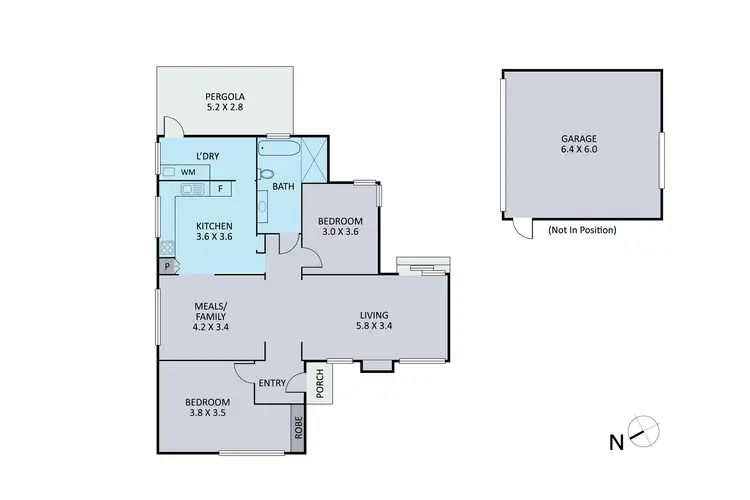 Floorplan of Homely house listing, 46 Albert Avenue, Boronia VIC 3155
