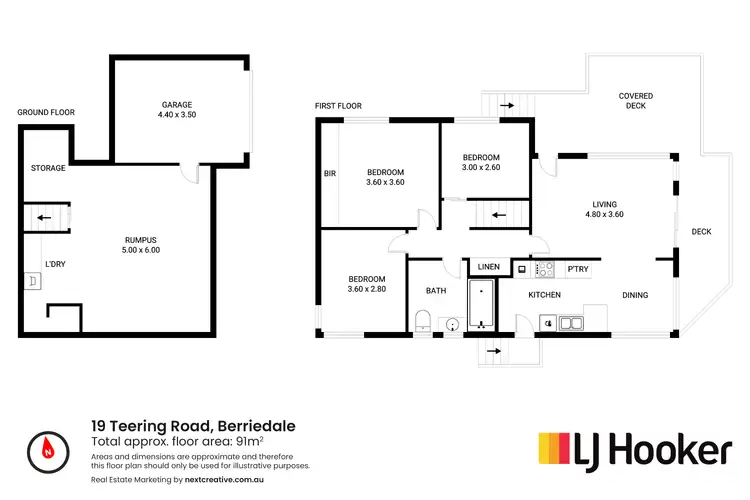 Floorplan of Homely house listing, 19 Teering Road, Berriedale TAS 7011